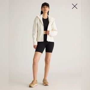 Quince Water Repellent Windbreaker Jacket in Tofu